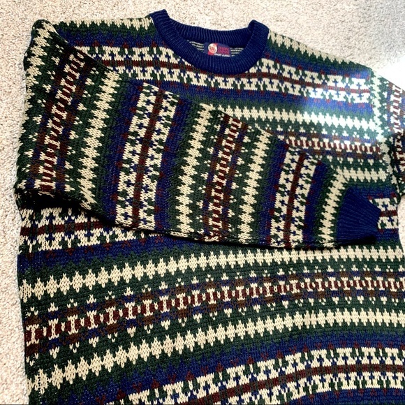 1990s Retro 100% Acrylic Trading Co. Sweater Sz XL - Picture 9 of 16